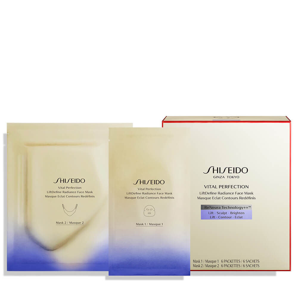 SHISEIDO Vital Perfection シートマスク LiftDefine Radiance Face Mask – SHISEIDO SINGAPORE CO. (PTE) LIMITED